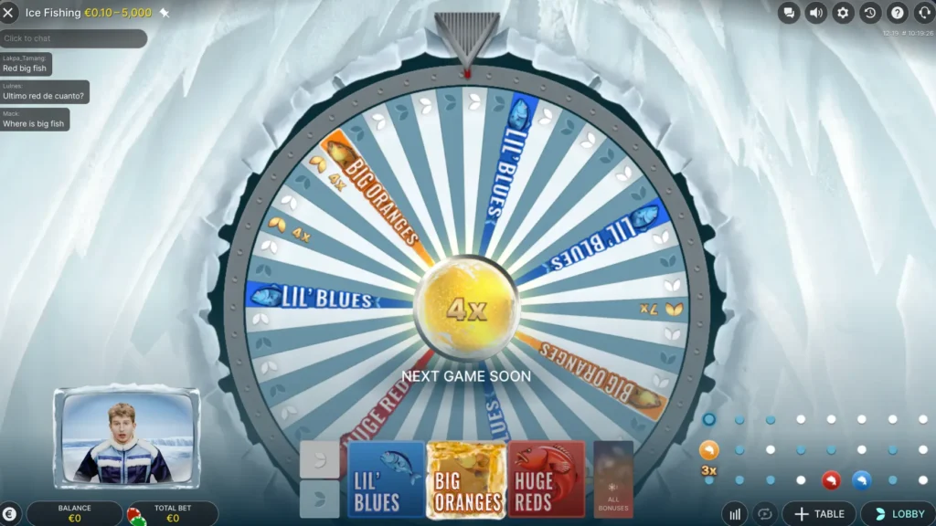 Ice Fishing jeu casino