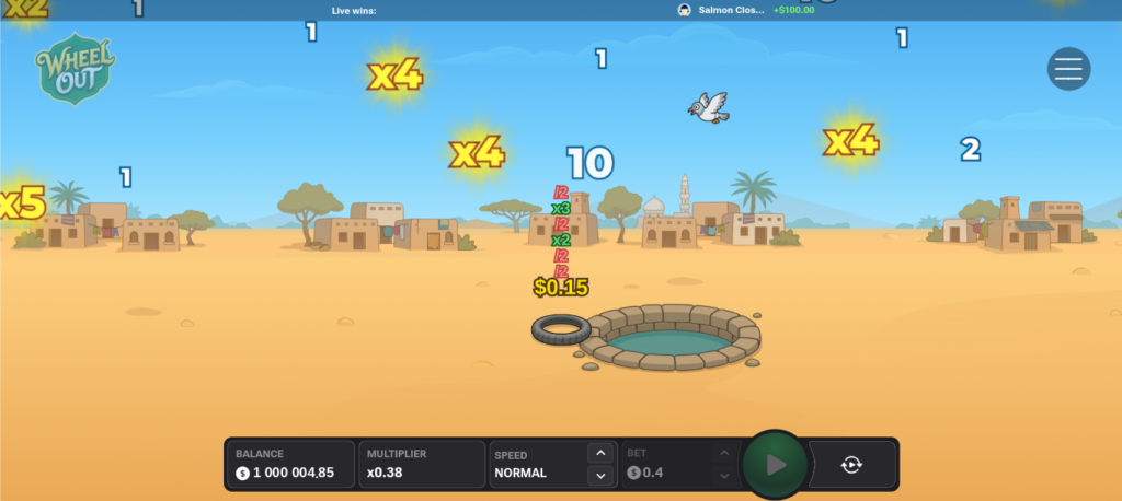 Wheel Out jeu casino